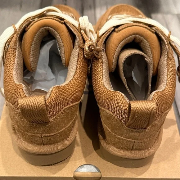 UGG Tan Sneakers with Cream Laces - Picture 4 of 7
